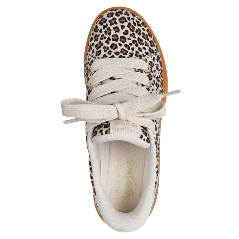 Skechers Snoop Dogg: Slip-ins: Courtside - Nature Girlz Sneaker Dame Dyreprint Leopard