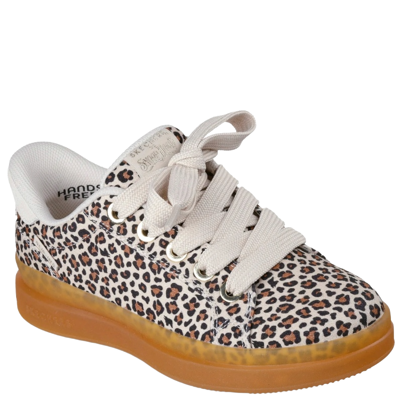 Skechers Snoop Dogg: Slip-ins: Courtside - Nature Girlz Sneaker Dame Dyreprint Leopard