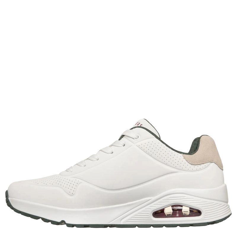 Skechers Uno - Suited On Air Sneaker Herre Hvid