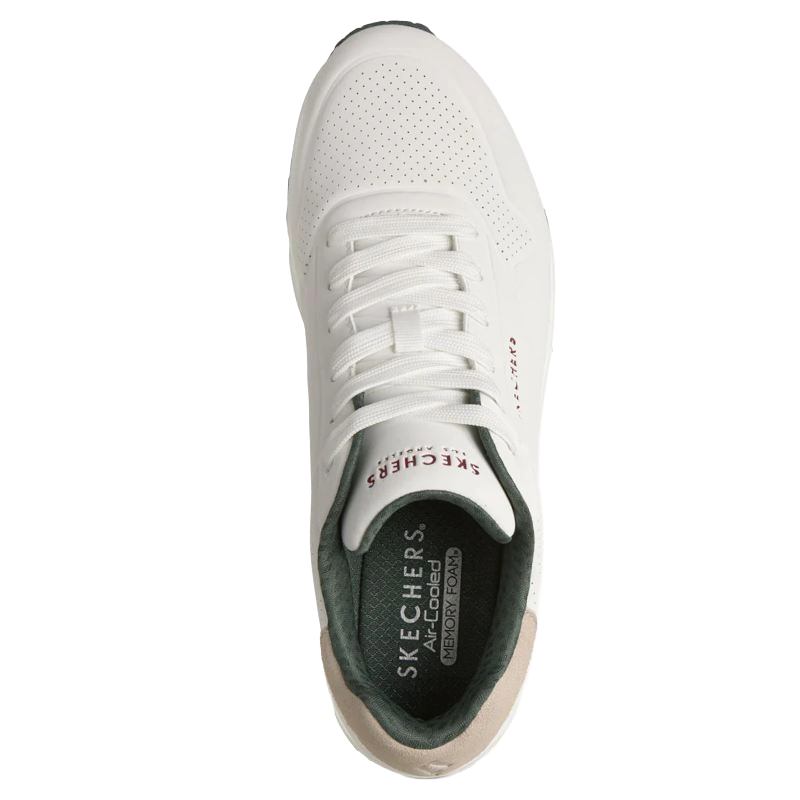 Skechers Uno - Suited On Air Sneaker Herre Hvid