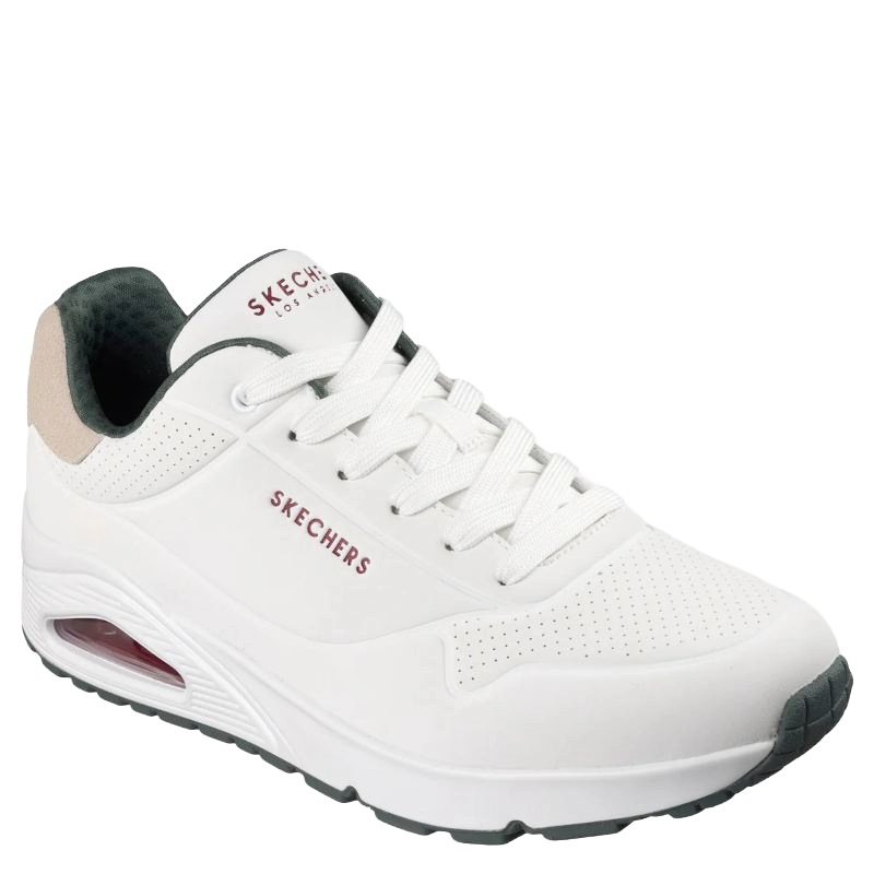 Skechers Uno - Suited On Air Sneaker Herre Hvid