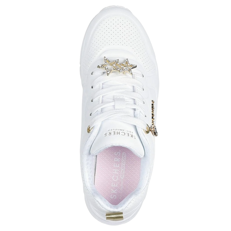 Skechers Uno Gen1 Trendy Jewels Sneaker Børn Hvid