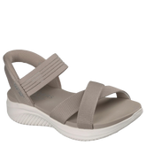 Skechers Slip-Ins: Ultra Flex Never Bette Sandal Dame Beige