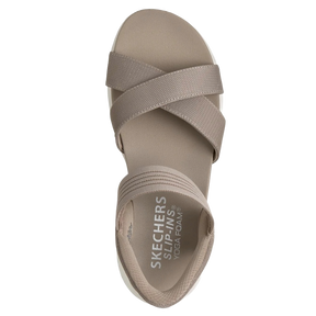 Skechers Slip-Ins: Ultra Flex Never Bette Sandal Dame Beige