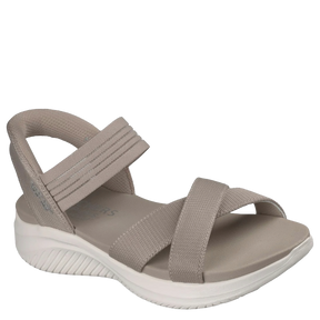 Skechers Slip-Ins: Ultra Flex Never Bette Sandal Dame Beige