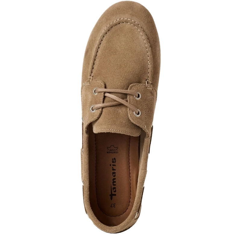 Tamaris 23602-341 Mokkasin Loafer Dame Beige