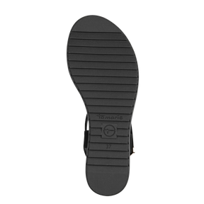 Tamaris 28118-001 Sandal Dame Sort