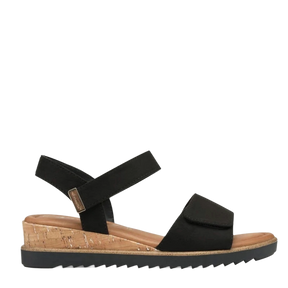 Tamaris 28118-001 Sandal Dame Sort