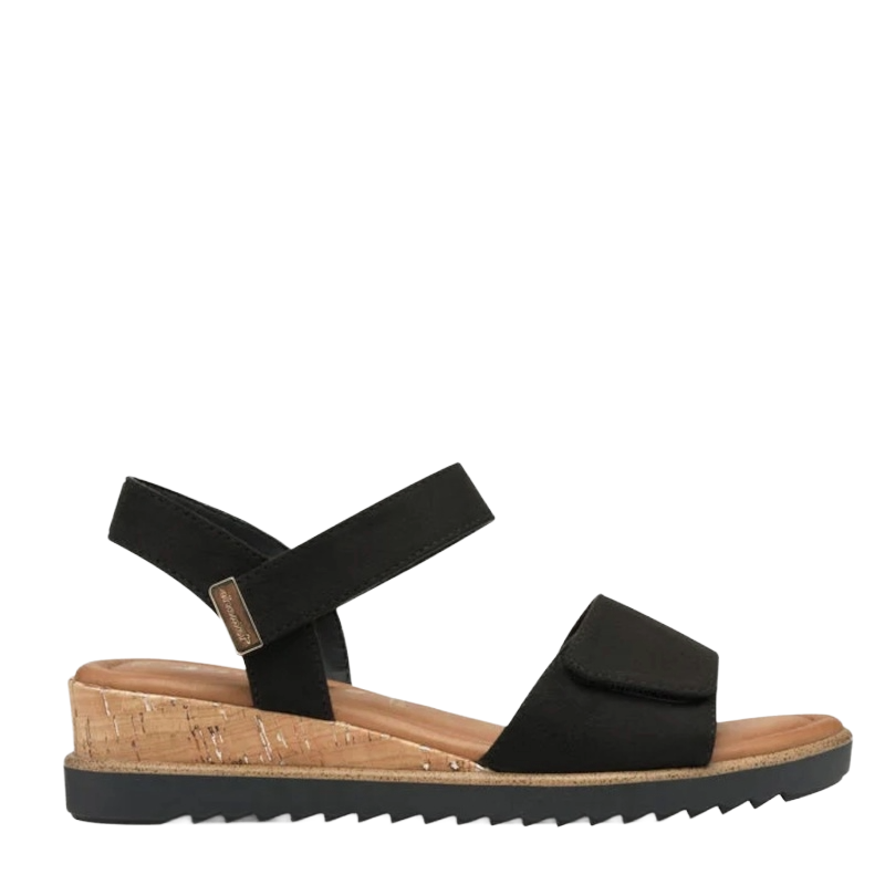 Tamaris 28118-001 Sandal Dame Sort