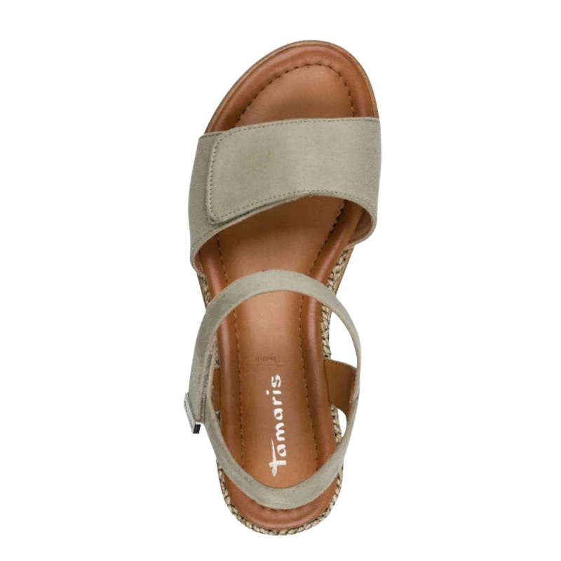 Tamaris 28118-771 Sandal Dame Grøn