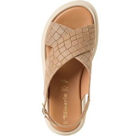 Tamaris 28270-380 Sandal Dame Beige