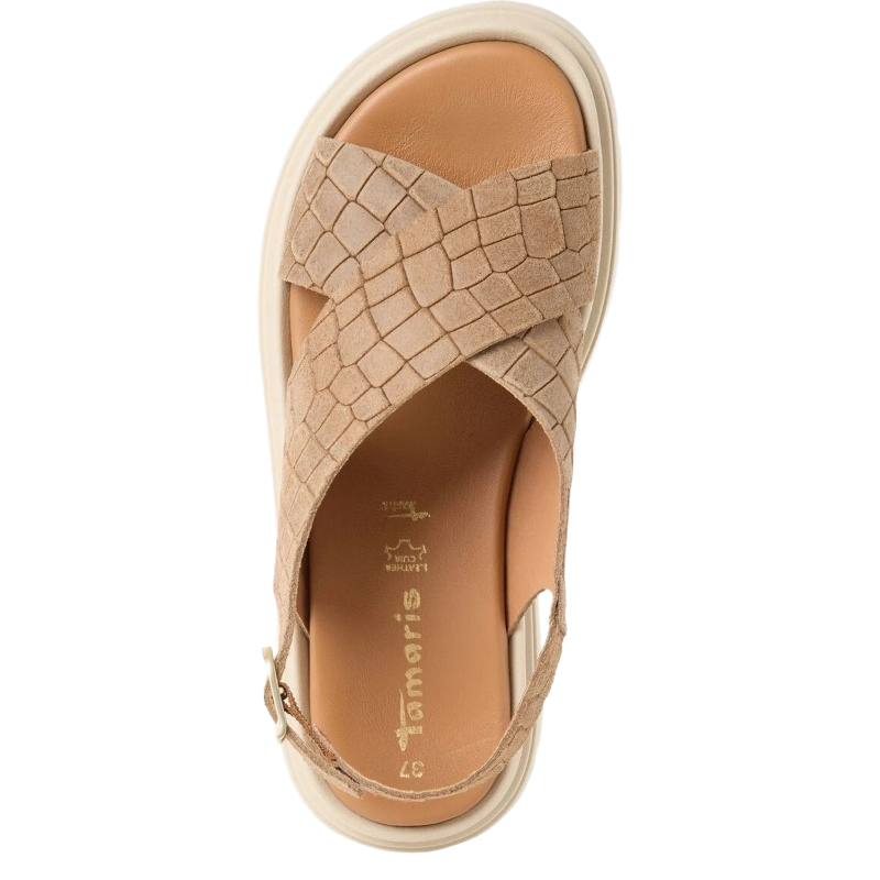 Tamaris 28270-380 Sandal Dame Beige