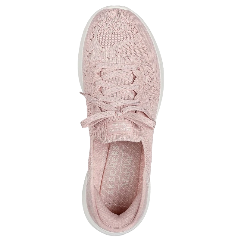 Skechers Martha Stewart Slip-Ins: Ultra FLex 3.0 Back On Track Sneaker Dame Lyserød
