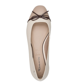 Tamaris 22137-430 Ballerina Dame Beige