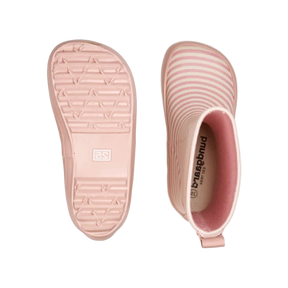 Bundgaard Charly Vintage Rose Stripe Gummistøvle Børn Lyserød