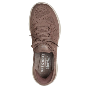 Skechers Martha Stewart Slip-Ins: Ultra Flex 3.0 Back On Track Sneaker Dame Brun