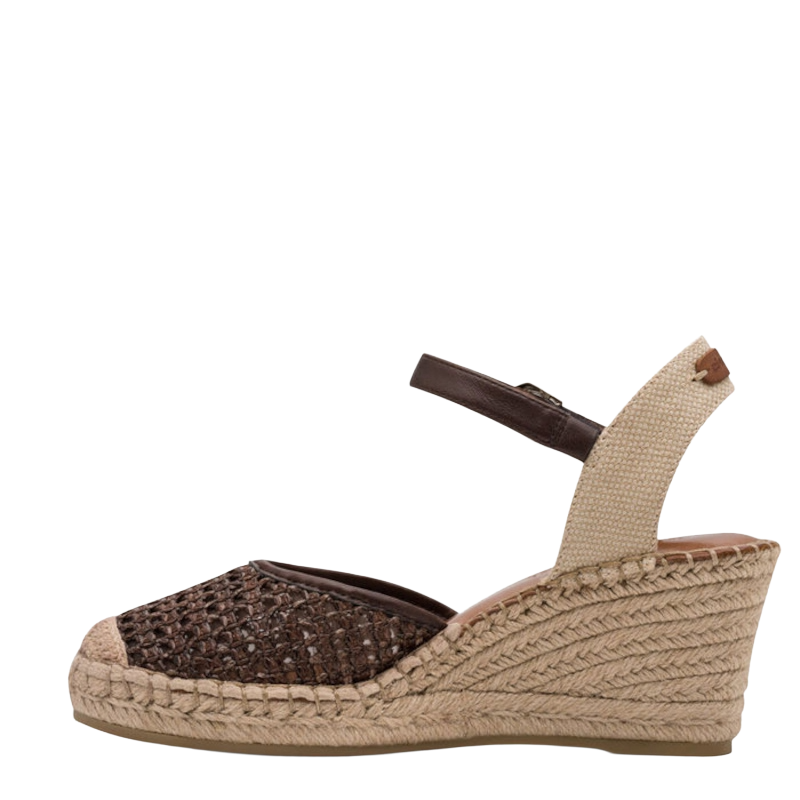 Tamaris 29610-304 Sandal Kilehæl Dame Brun