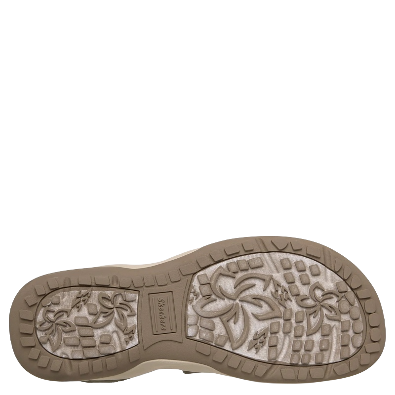 Skechers Slip-Ins: Reggae Slim Stretch Flex Sandal Dame Grøn