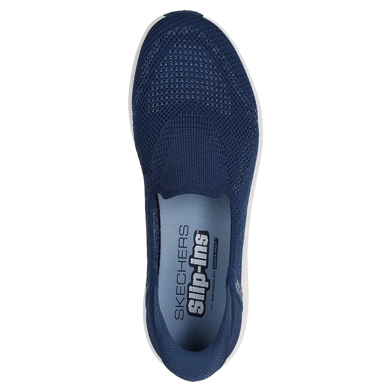 Skechers Slip-ins: Max Cushioning Lite Aura - Tessa Hytte Dame Blå