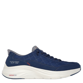 Skechers Slip-Ins COntour Foam Cozy Fit Sneaker Herre Blå