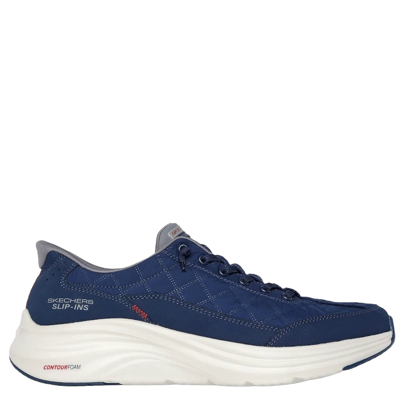 Skechers Slip-Ins COntour Foam Cozy Fit Sneaker Herre Blå