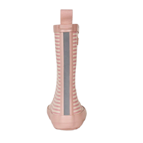 Bundgaard Charly Vintage Rose Stripe Gummistøvle Børn Lyserød