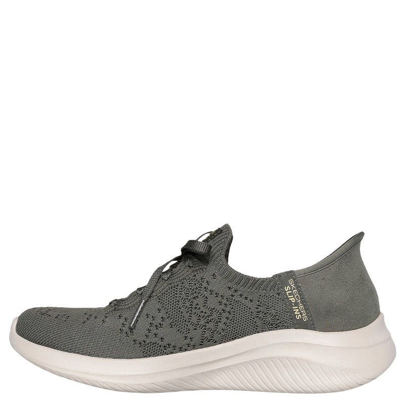Skechers Martha Stewart Slip-Ins: Ultra Flex 3.0 Back On Track Sneaker Dame Grøn
