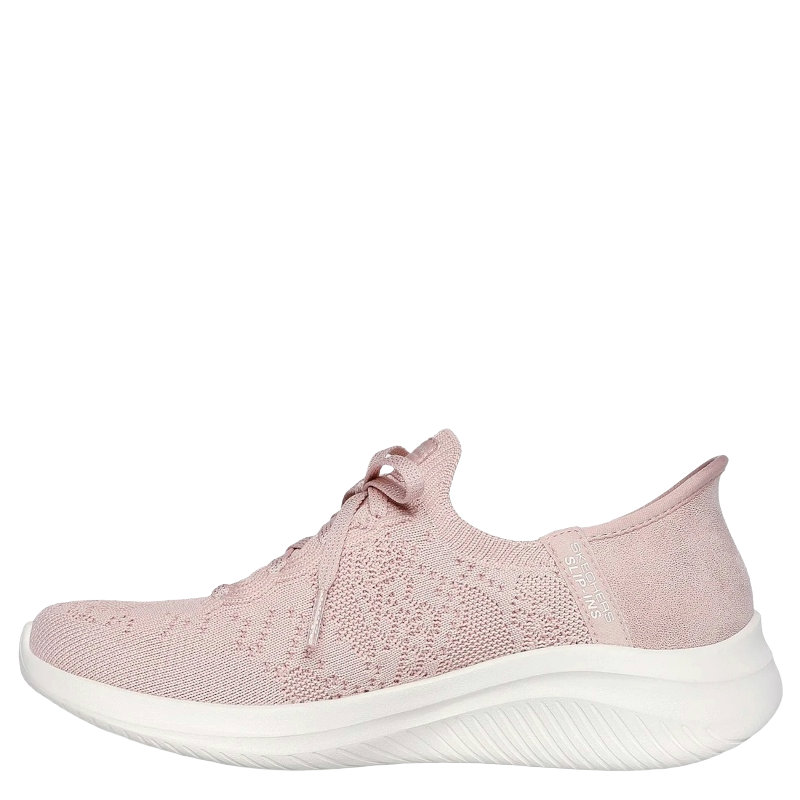 Skechers Martha Stewart Slip-Ins: Ultra FLex 3.0 Back On Track Sneaker Dame Lyserød