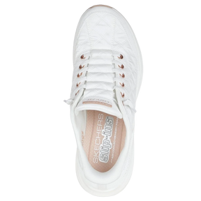 Skechers Slip-Ins Contour Foam Cozy Fit Golden Hour Sneaker Dame Hvid