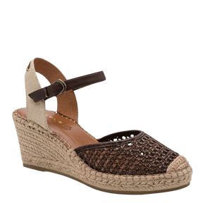 Tamaris 29610-304 Sandal Kilehæl Dame Brun