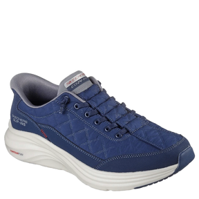 Skechers Slip-Ins COntour Foam Cozy Fit Sneaker Herre Blå