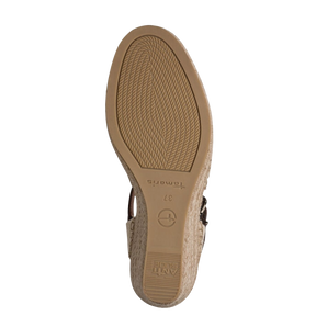 Tamaris 29610-304 Sandal Kilehæl Dame Brun