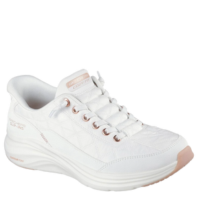 Skechers Slip-Ins Contour Foam Cozy Fit Golden Hour Sneaker Dame Hvid