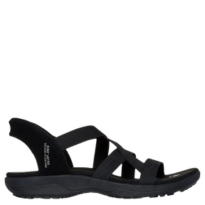 Skechers Slip-Ins: Reggaer Slim Stretch Flex Sandal Dame Sort