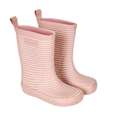 Bundgaard Charly Vintage Rose Stripe Gummistøvle Børn Lyserød