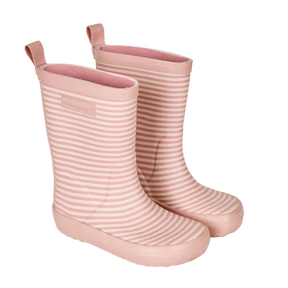 Bundgaard Charly Vintage Rose Stripe Gummistøvle Børn Lyserød