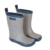 Bundgaard Charly Navy Stripe Gummistøvle Børn Blå
