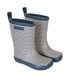 Bundgaard Charly Navy Stripe Gummistøvle Børn Blå