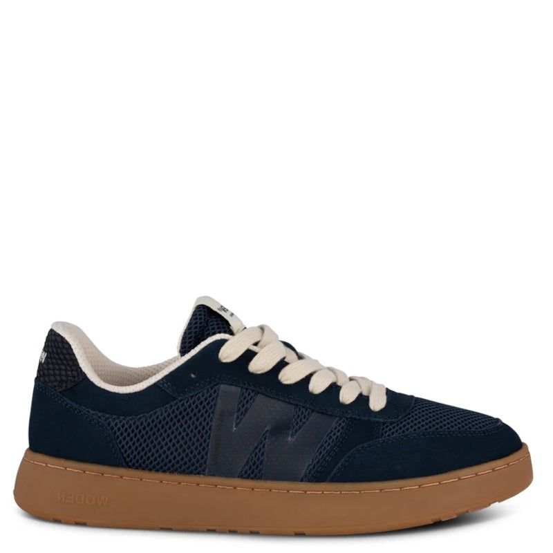Woden Frode Navy Sneaker Herre Blå