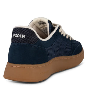 Woden Frode Navy Sneaker Herre Blå