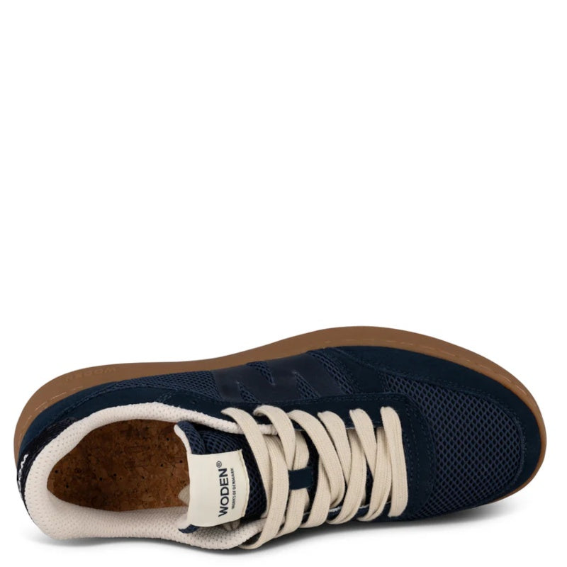 Woden Frode Navy Sneaker Herre Blå
