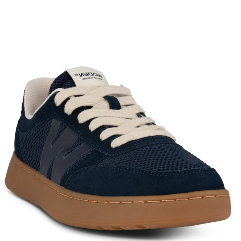 Woden Frode Navy Sneaker Herre Blå
