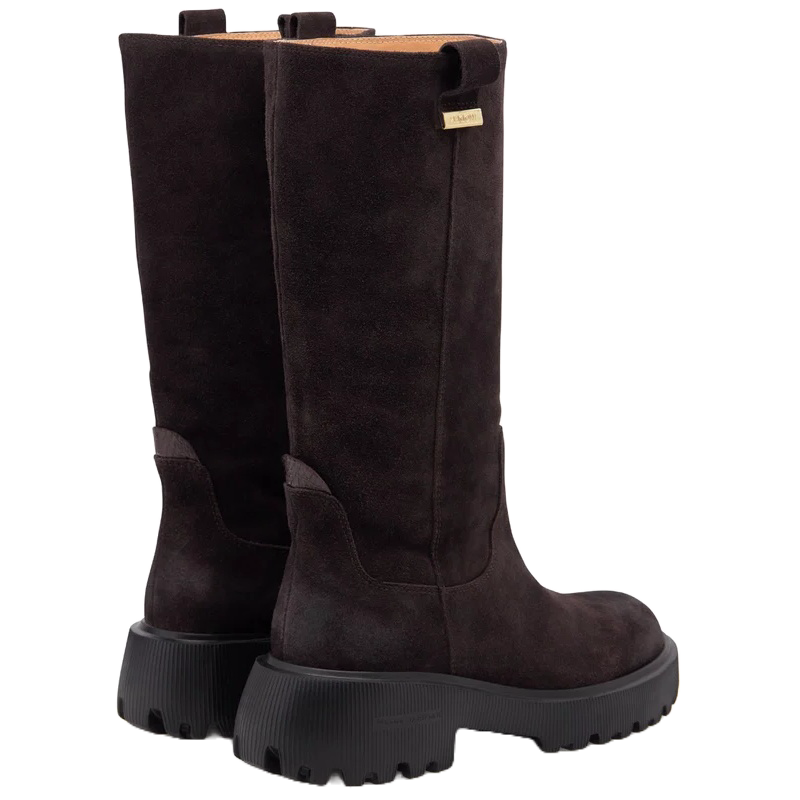 Woden Lea S Chocolate Støvle Dame Brun