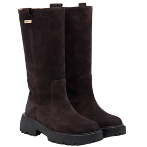 Woden Lea S Chocolate Støvle Dame Brun