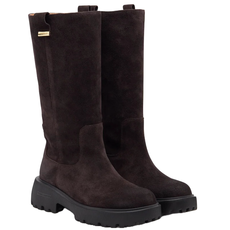 Woden Lea S Chocolate Støvle Dame Brun