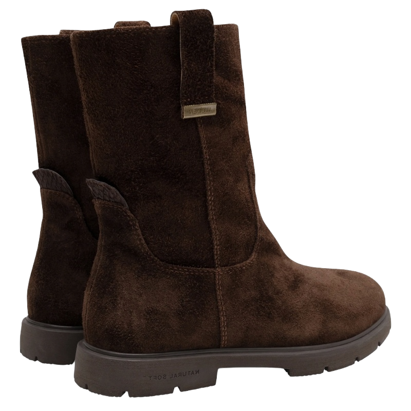 Woden Luna S Chocolate Støvle Dame Brun