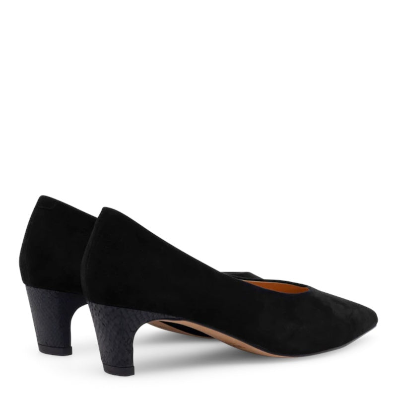 Woden Mie S Pumps Dame Sort