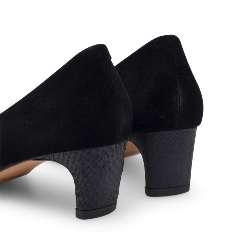 Woden Mie S Pumps Dame Sort