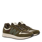 Woden Rigmor Open Mesh Dark Olive Sneaker Dame Grøn