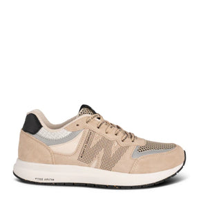 Woden Rigmor Open Mesh Coffee Cream Sneaker Dame Beige